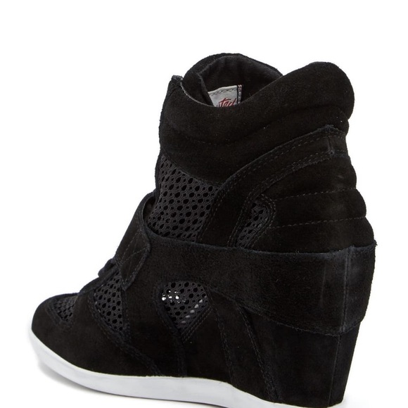 COPY - Ash Bowie Suede Perforated Wedge Sneaker 38 - Picture 2 of 10